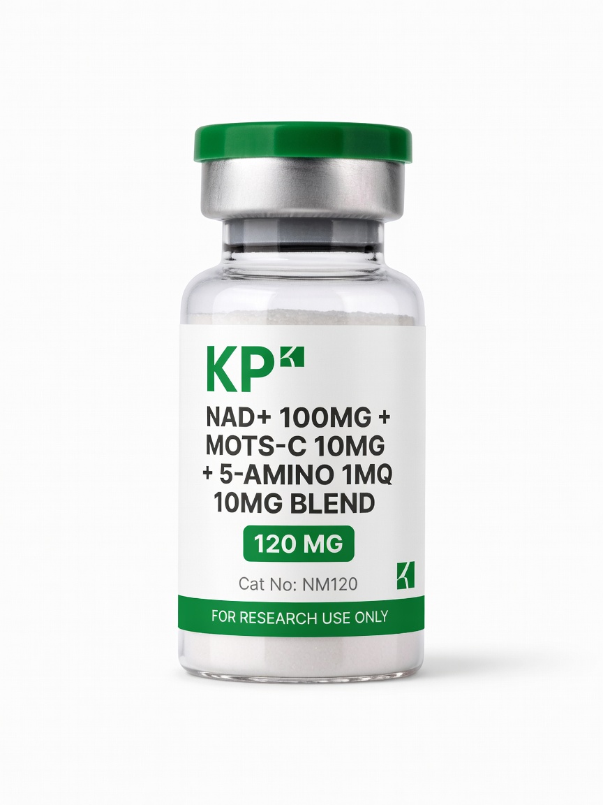 NAD+ 100mg + Mots-C 10mg + 5-Amino 1MQ 10mg Blend product photo